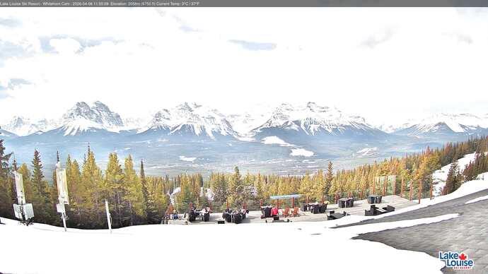 Webcam Fernie: Whitehorn Bistro Patio
