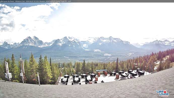 Webcam Fernie: Whitehorn Bistro Patio