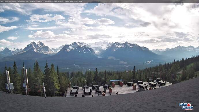 Webcam Fernie: Whitehorn Bistro Patio
