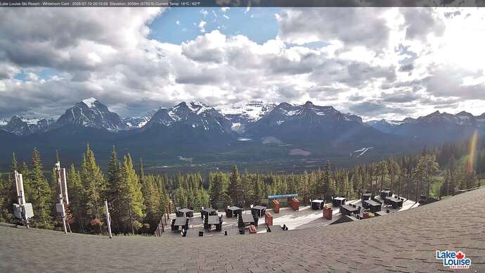 Webcam Fernie: Whitehorn Bistro Patio