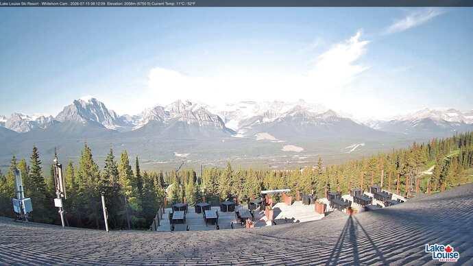 Webcam Fernie: Whitehorn Bistro Patio