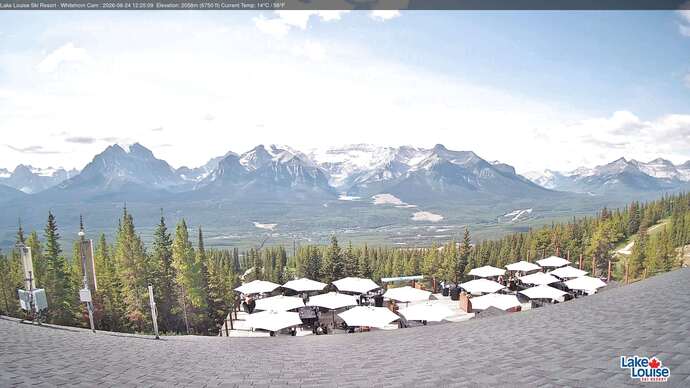 Webcam Fernie: Whitehorn Bistro Patio