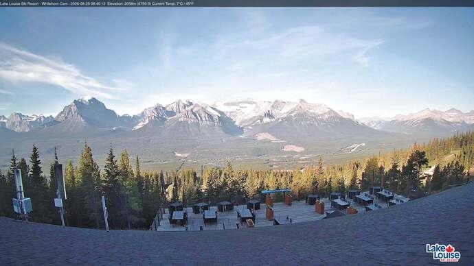 Webcam Fernie: Whitehorn Bistro Patio