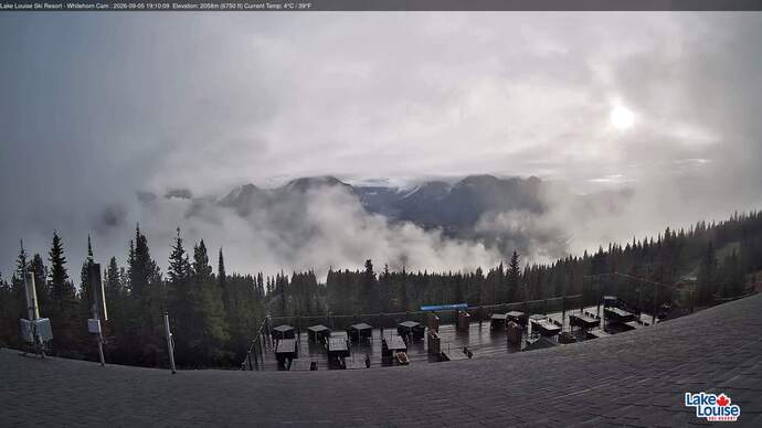 Webcam Fernie: Whitehorn Bistro Patio