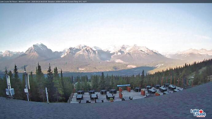 Webcam Fernie: Whitehorn Bistro Patio