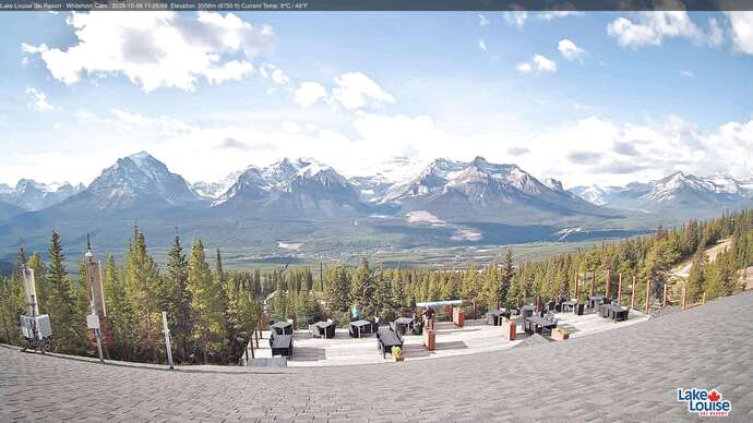Webcam Fernie: Whitehorn Bistro Patio