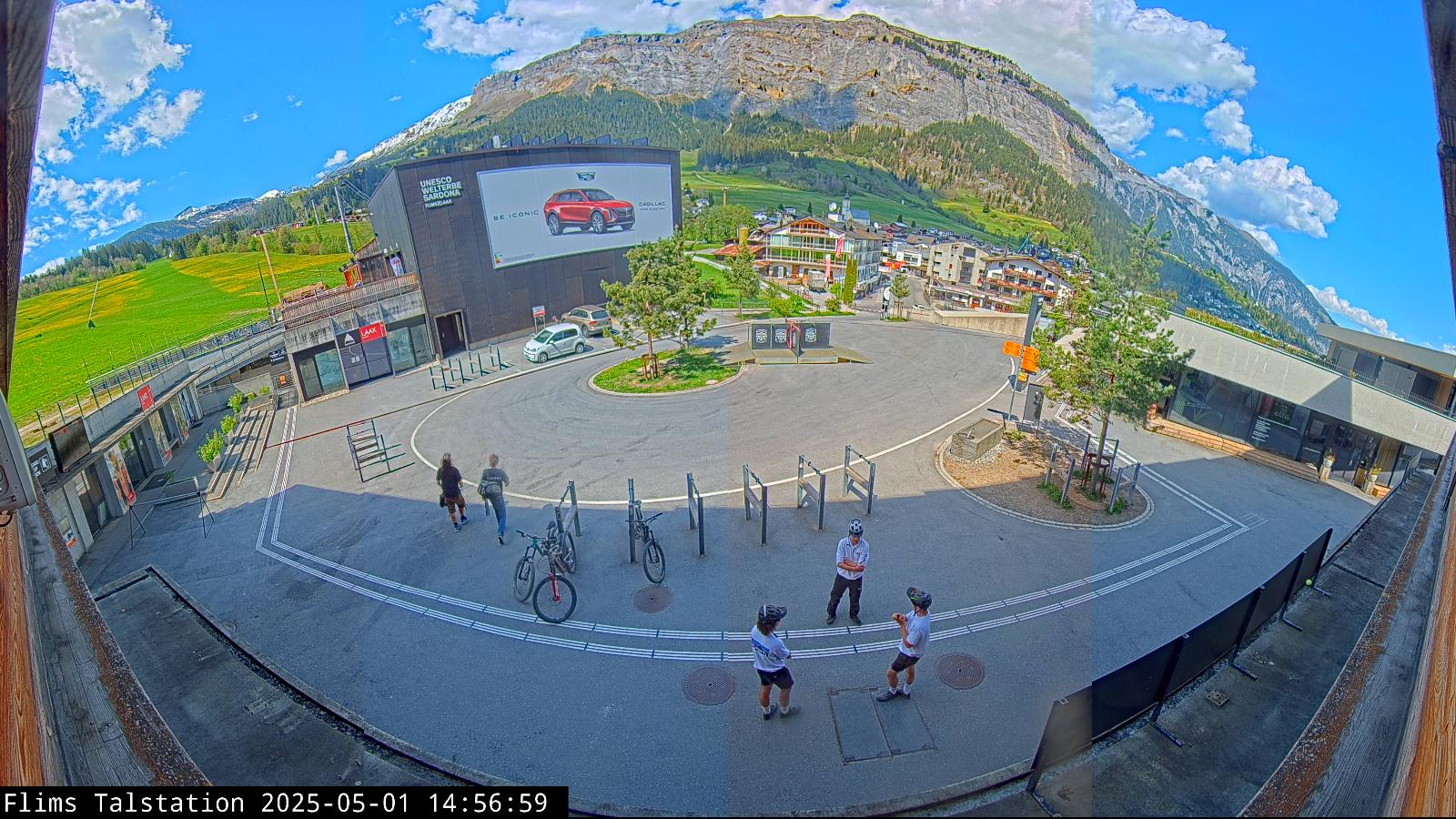 Webcam Flims Laax Falera: Flims Station