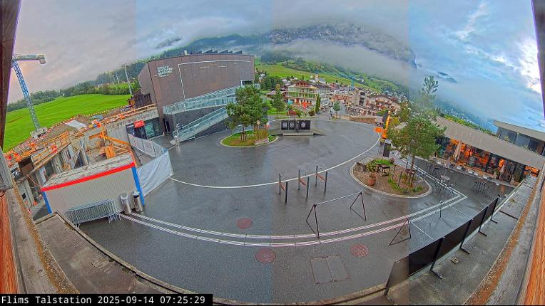 Webcam Flims Laax Falera: Flims Station