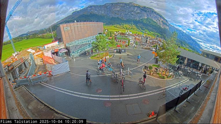 Webcam Flims Laax Falera: Flims Station