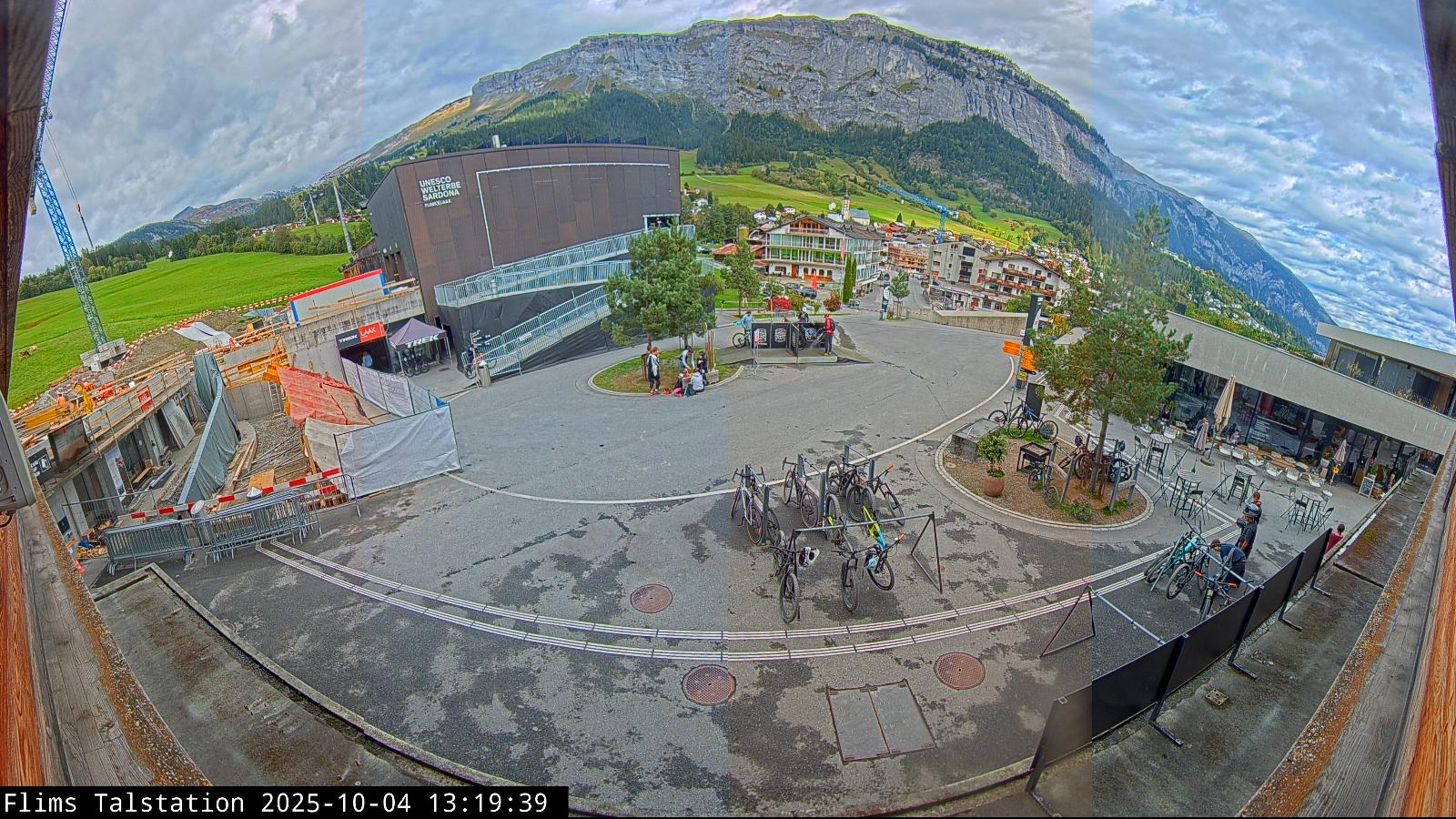 Webcam Flims Laax Falera: Flims Station