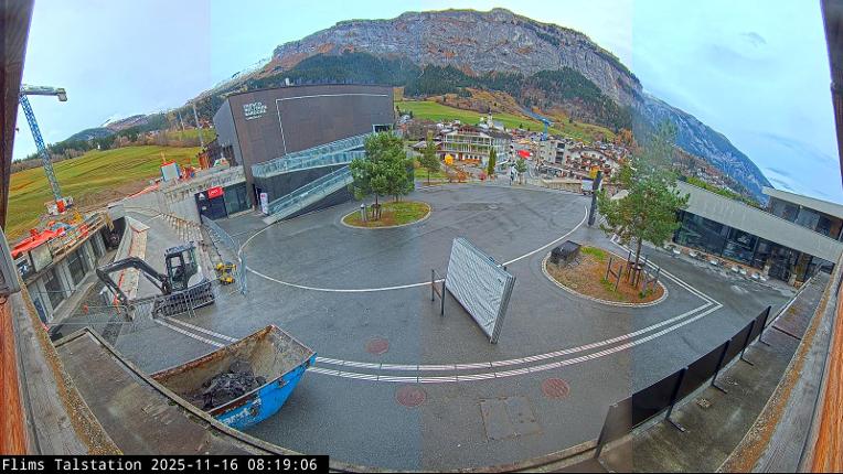 Webcam Flims Laax Falera: Flims Station