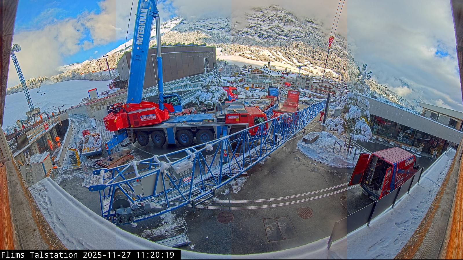 Webcam Flims Laax Falera: Flims Station