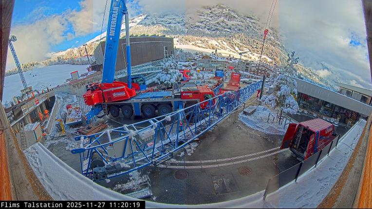 Webcam Flims Laax Falera: Flims Station