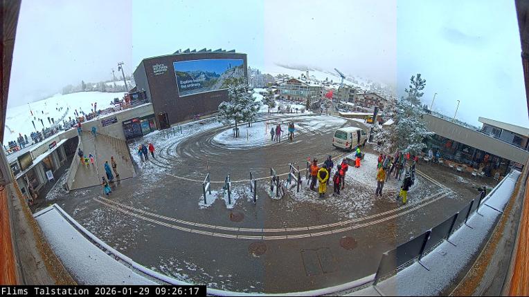 Webcam Flims Laax Falera: Flims Station