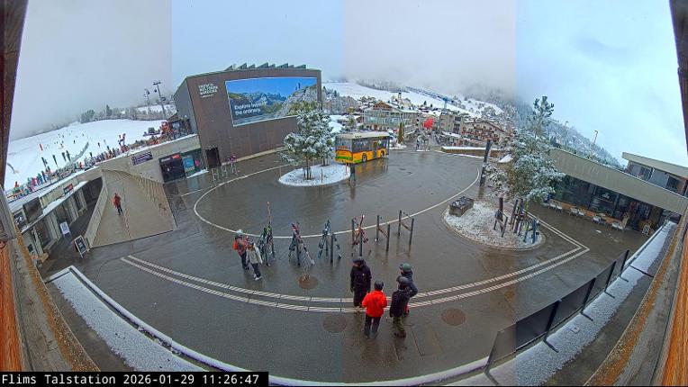 Webcam Flims Laax Falera: Flims Station