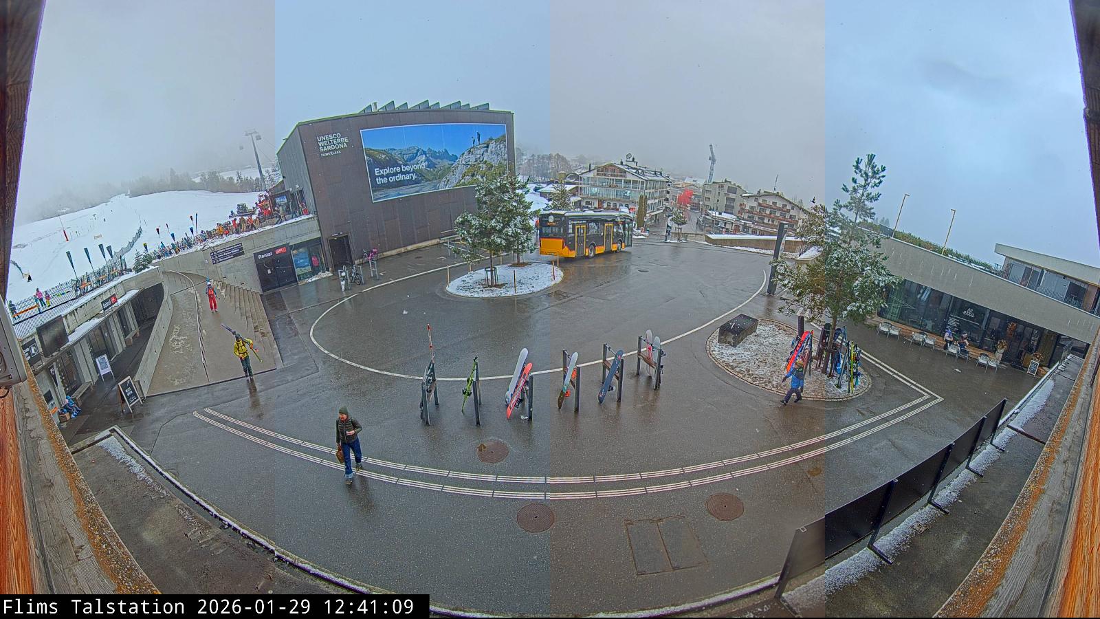 Webcam Flims Laax Falera: Flims Station