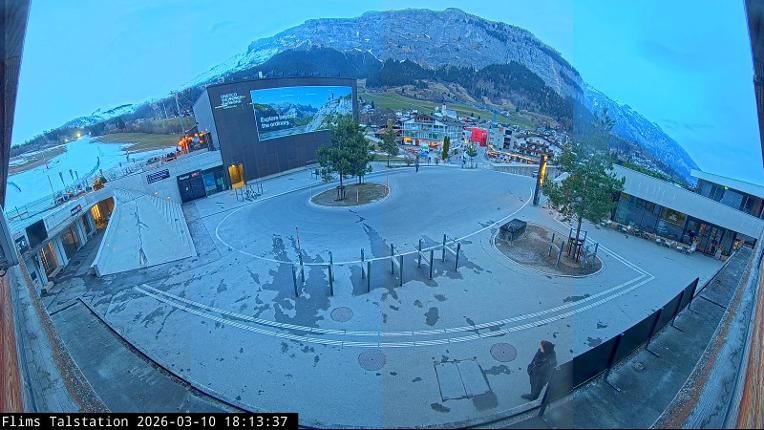 Webcam Flims Laax Falera: Flims Station