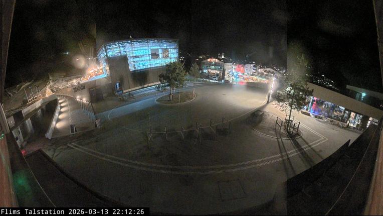Webcam Flims Laax Falera: Flims Station