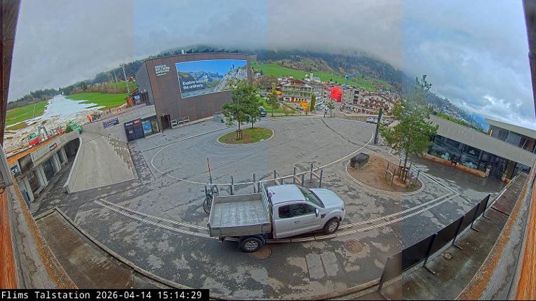 Webcam Flims Laax Falera: Flims Station