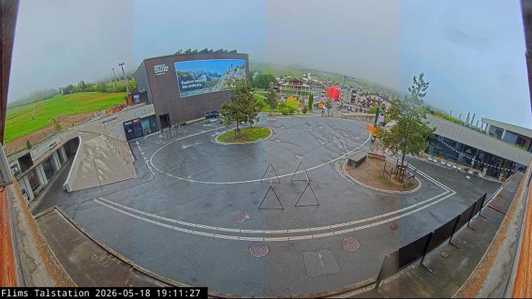 Webcam Flims Laax Falera: Flims Station