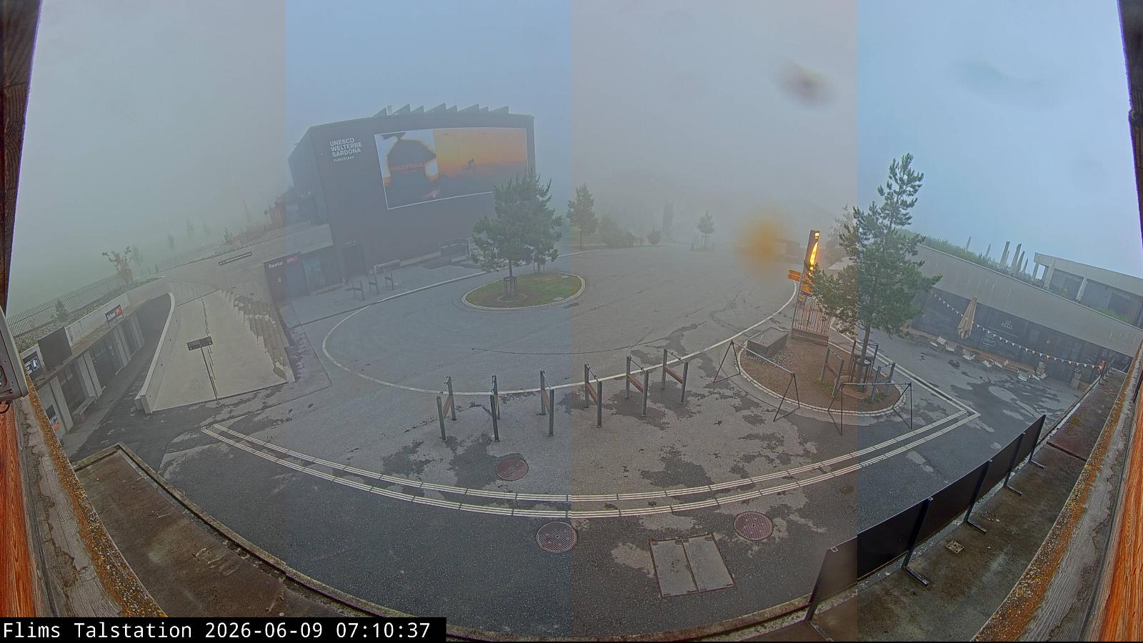 Webcam Flims Laax Falera: Flims Station
