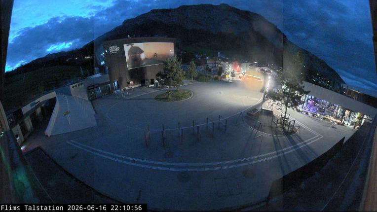 Webcam Flims Laax Falera: Flims Station
