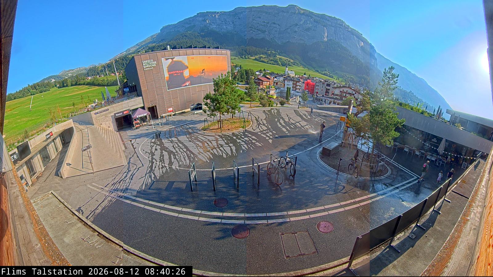 Webcam Flims Laax Falera: Flims Station