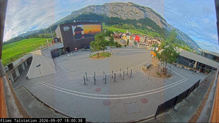 Webcam Flims Laax Falera: Flims Station