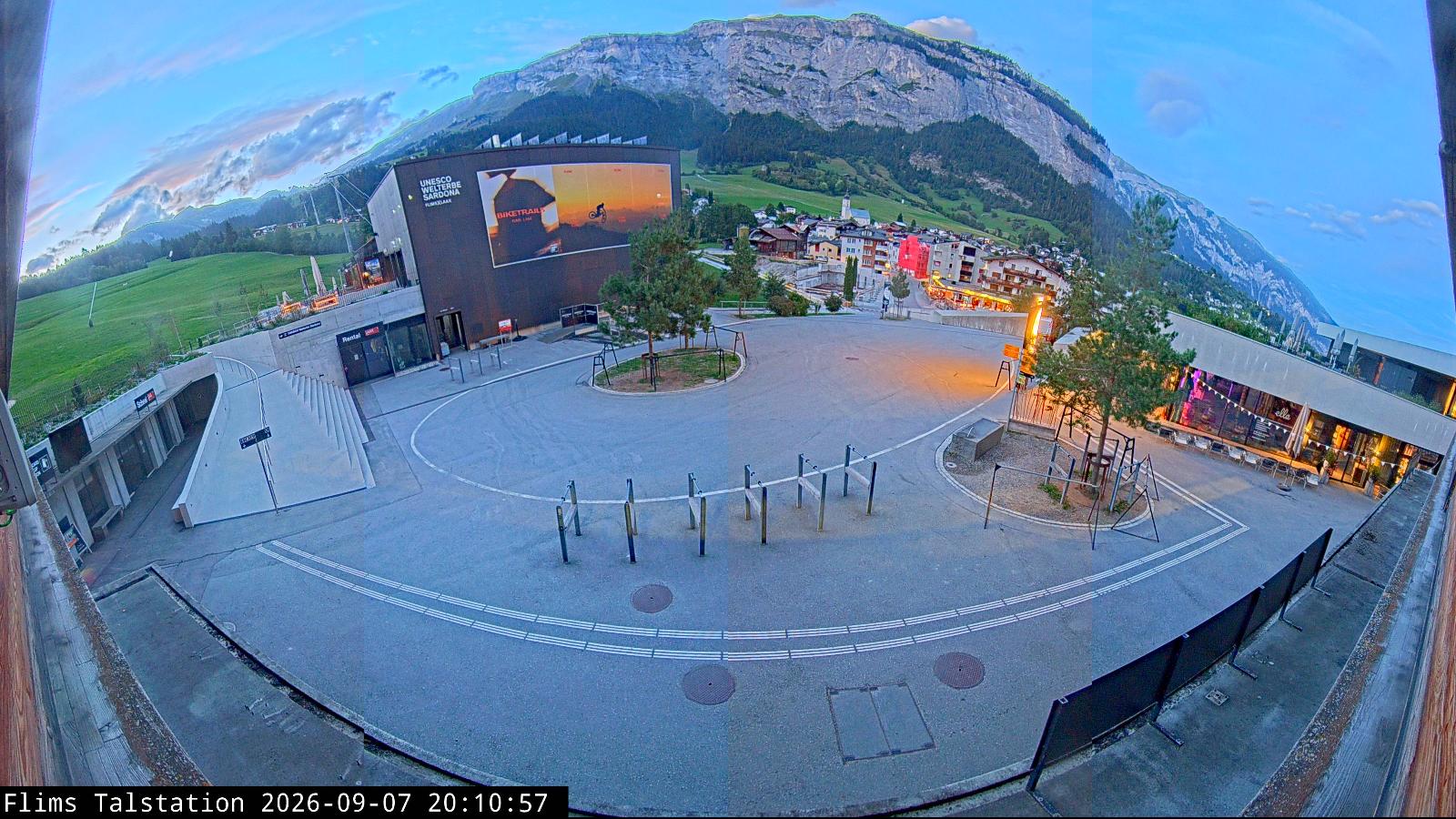 Webcam Flims Laax Falera: Flims Station