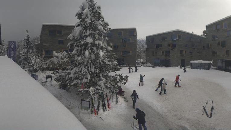 Webcam Flims Laax Falera: Laax Station