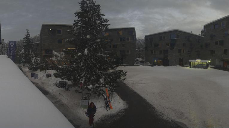 Webcam Flims Laax Falera: Laax Station