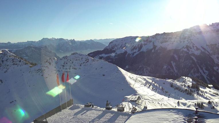Webcam Flumserberg: Terrasse Maschgenkamm