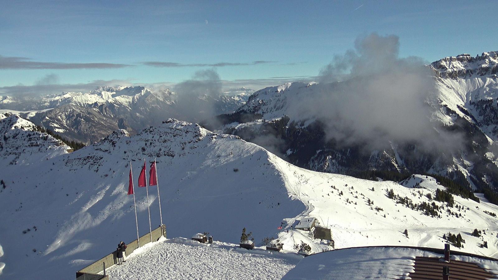 Webcam Flumserberg: Terrasse Maschgenkamm