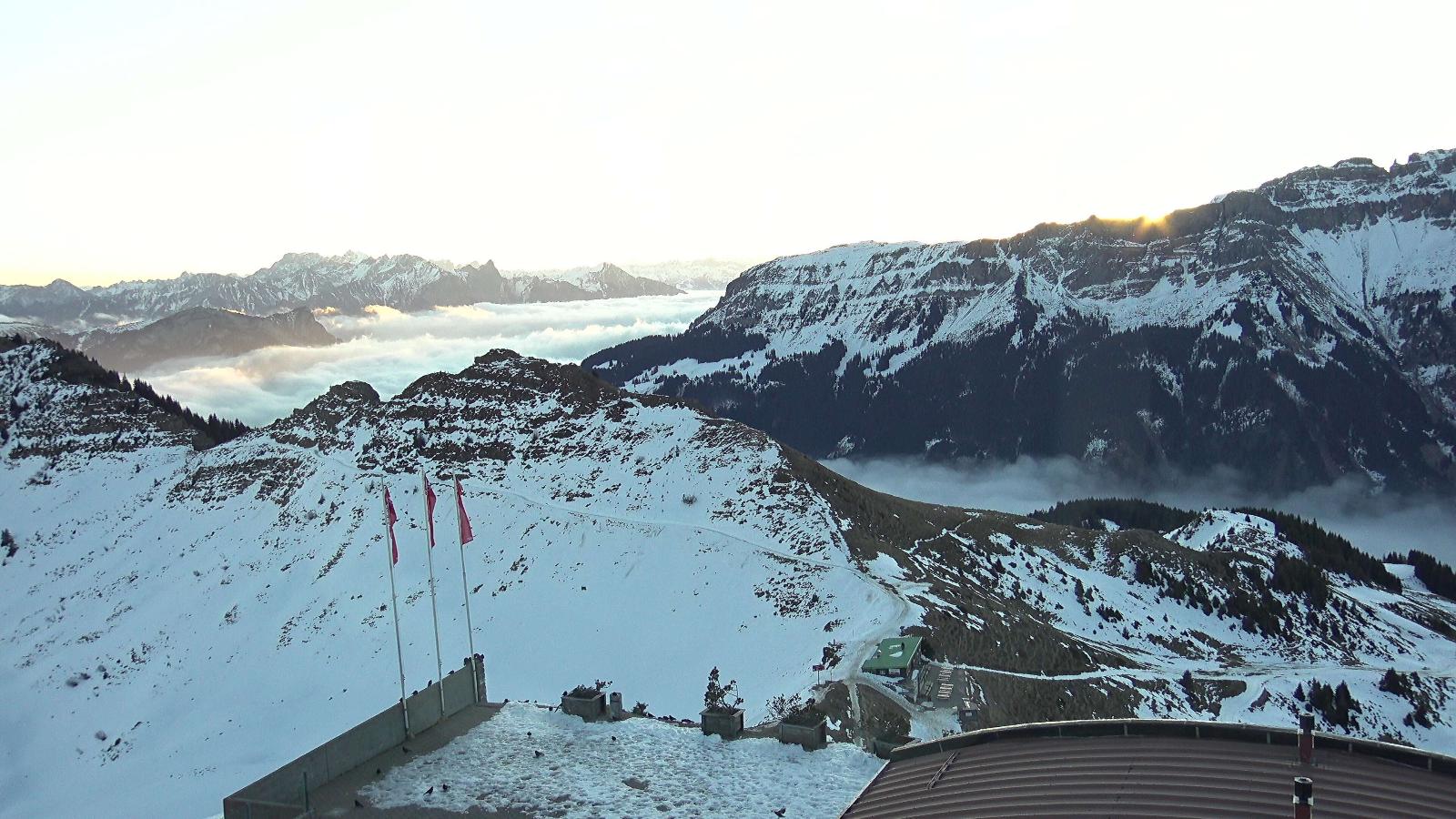 Webcam Flumserberg: Terrasse Maschgenkamm