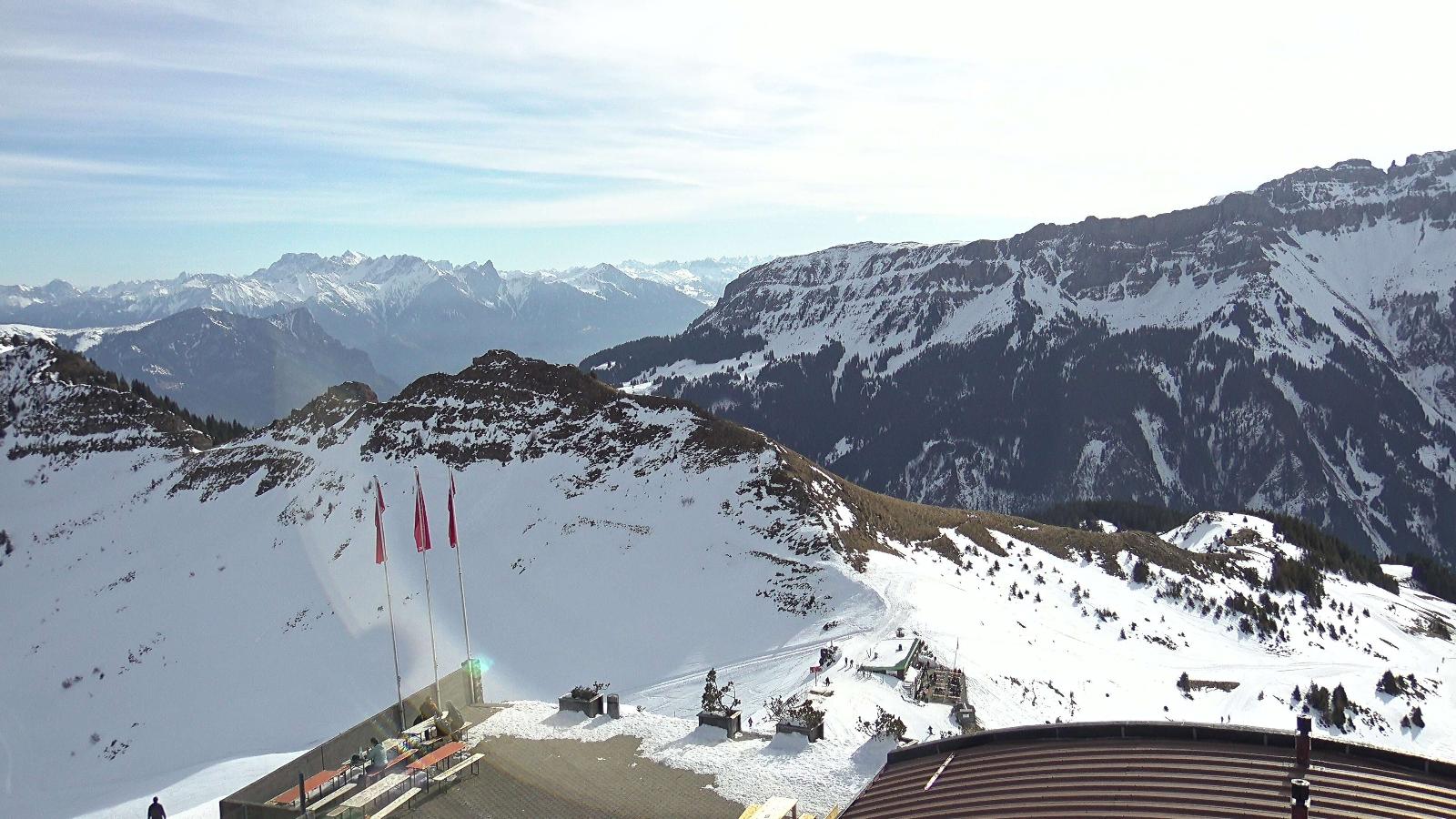 Webcam Flumserberg: Terrasse Maschgenkamm