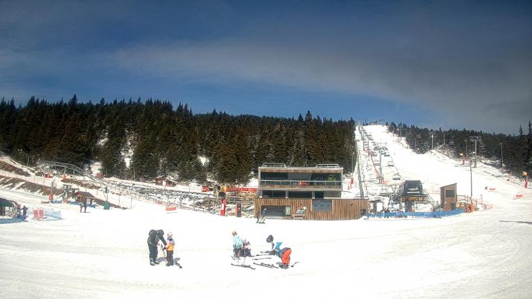 Webcam Font Romeu - Pyrénées 2000: Front de neige
