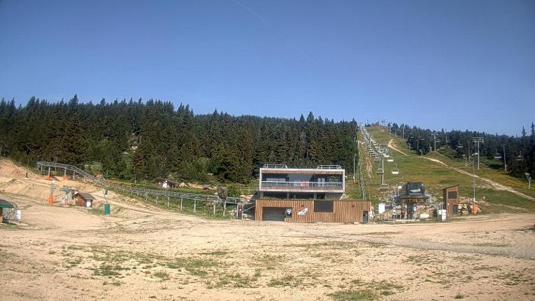 Webcam Font Romeu - Pyrénées 2000: Front de neige