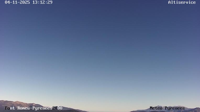 Webcam Font Romeu - Pyrénées 2000: Sommet
