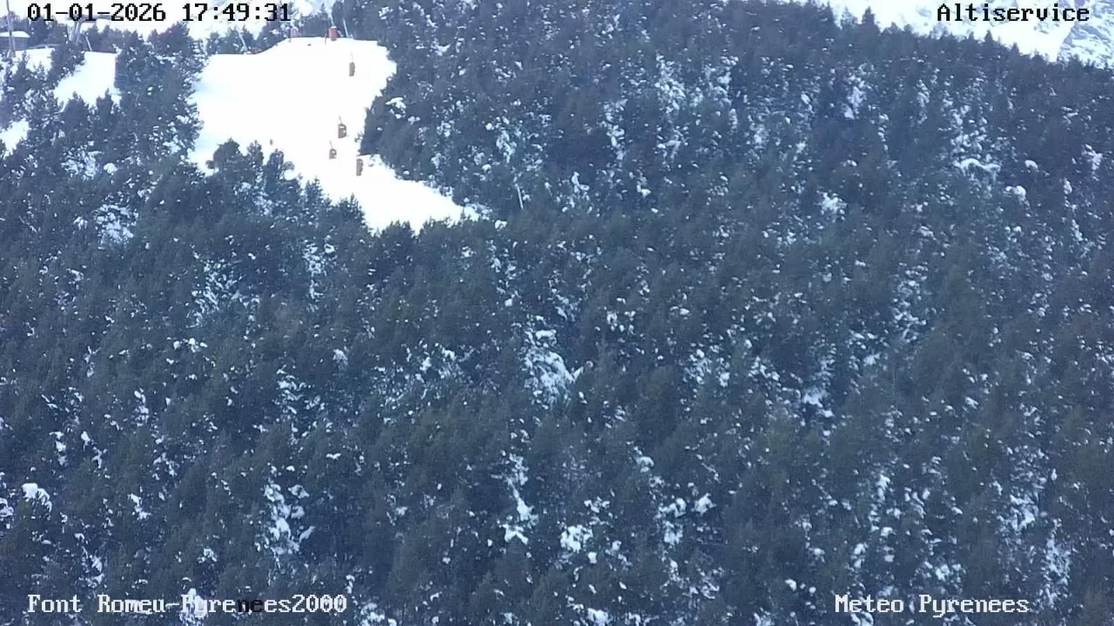 Webcam Font Romeu - Pyrénées 2000: Sommet