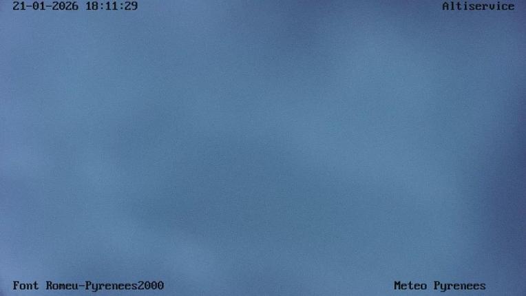 Webcam Font Romeu - Pyrénées 2000: Sommet
