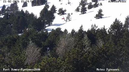 Font Romeu - Pyrénées 2000 webcam