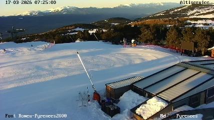 Font Romeu - Pyrénées 2000 webcam