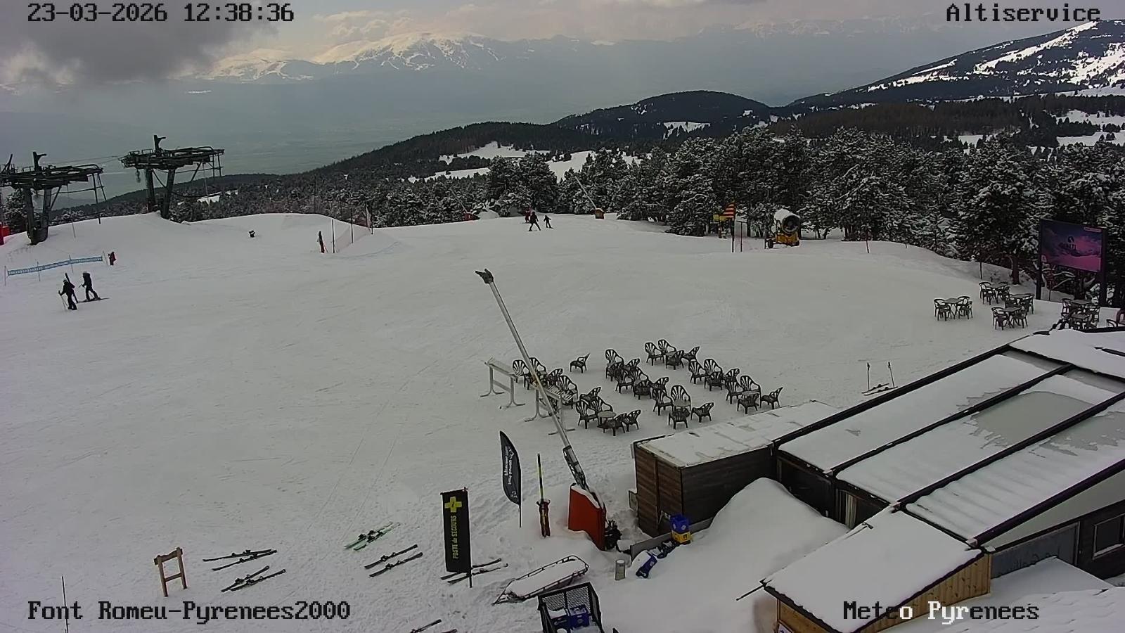 Webcam Font Romeu - Pyrénées 2000: Sommet