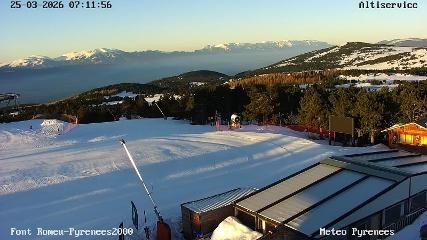 Font Romeu - Pyrénées 2000 webcam