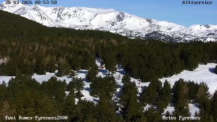 Font Romeu - Pyrénées 2000 webcam