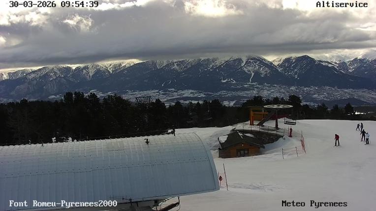 Webcam Font Romeu - Pyrénées 2000: Sommet