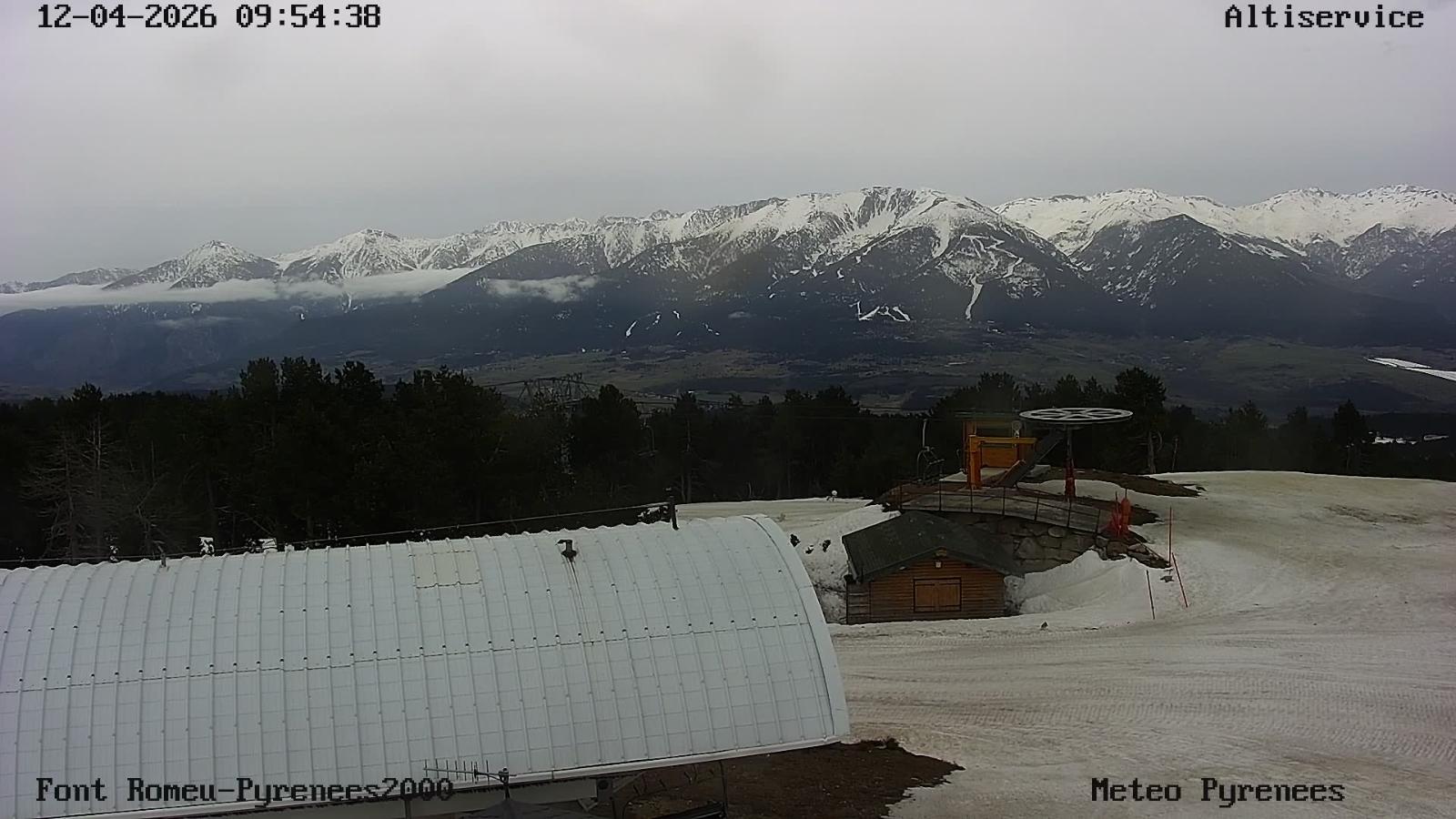 Webcam Font Romeu - Pyrénées 2000: Sommet