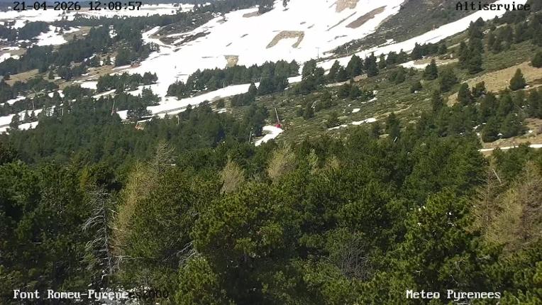 Webcam Font Romeu - Pyrénées 2000: Sommet