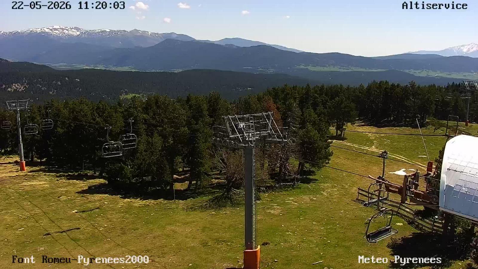 Webcam Font Romeu - Pyrénées 2000: Sommet