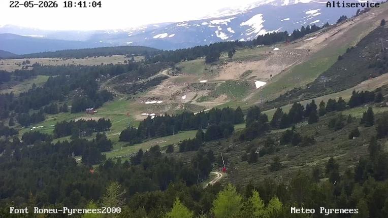 Webcam Font Romeu - Pyrénées 2000: Sommet